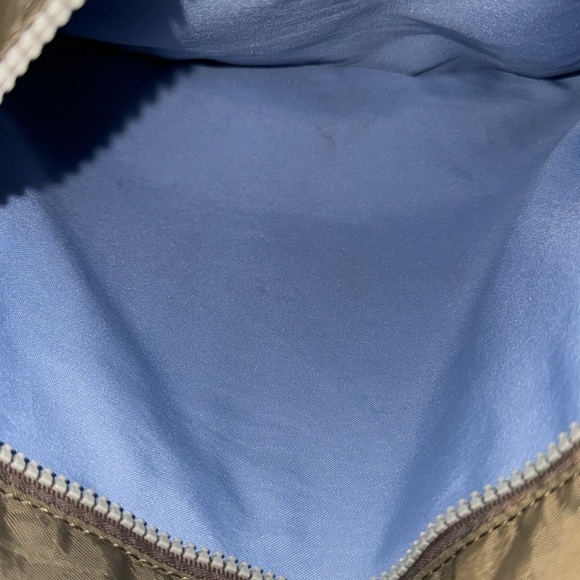 Baggallini Town Crossbody Brown with Blue interior Pockets Organizers Purse - Picture 11 of 16